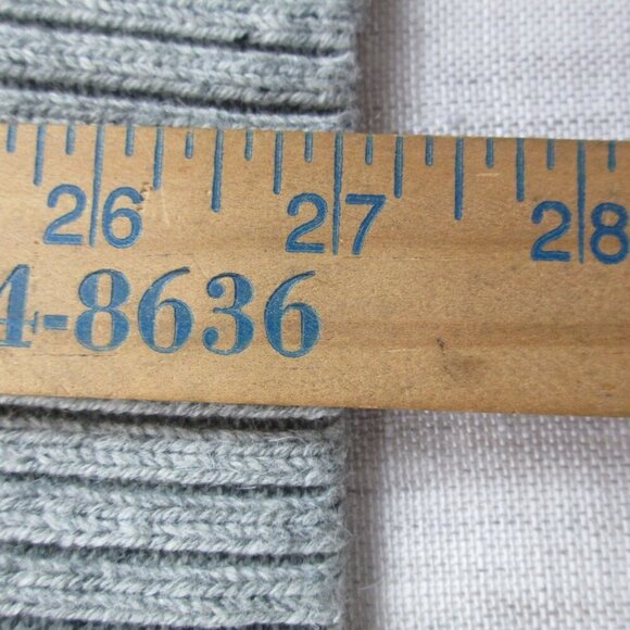 Sonoma Goods For Life Sweater Mens 2XL Gray Beige Ribbed Hem Super Soft 1/4 Zip - Picture 9 of 11